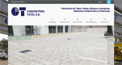 Desktop Screenshot of concreteratotal.com